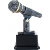 cod. 17.302 - Trofeo microfono cm 18