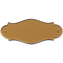 Plate door plex 15x6 cm