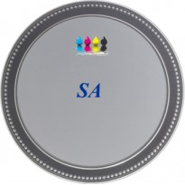 Plate aluminium cm 18