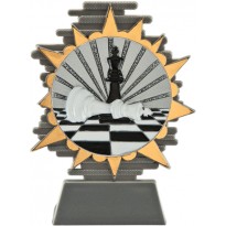 cod. P.SC25.800.30 - Trofeo scacchi cm 14