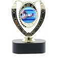 cod. P.TR18.388A - Trofeo alloro cm 17