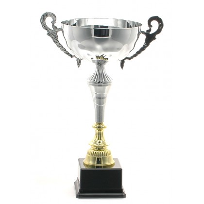 cod. P333.4 - Trofeo con manici cm 31 ø 12